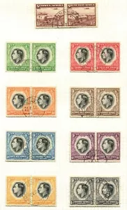 SOUTH WEST AFRICA 1937-52 KGVI FINE USED COLLECTION CAT £500+ INC SG96/148, 118a - Picture 1 of 9