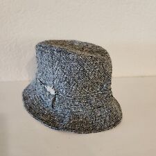 David Hanna & Sons Hat Small (approx 6 5/8) Donegal Tweed 100% Pure Woo Ireland