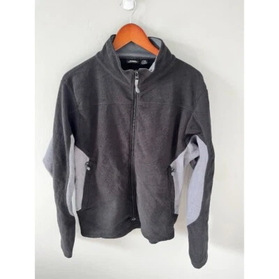 Helly Hansen Fleece Jacket Full Zip Lightweight Black Gray XL/TG - Image 1 of 4
