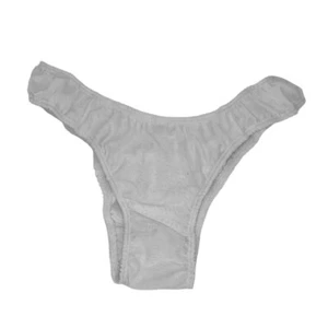 White Satin Tucking Gaff – Crossdresser & Transgender Lingerie – Smooth Front Pa - Picture 1 of 5