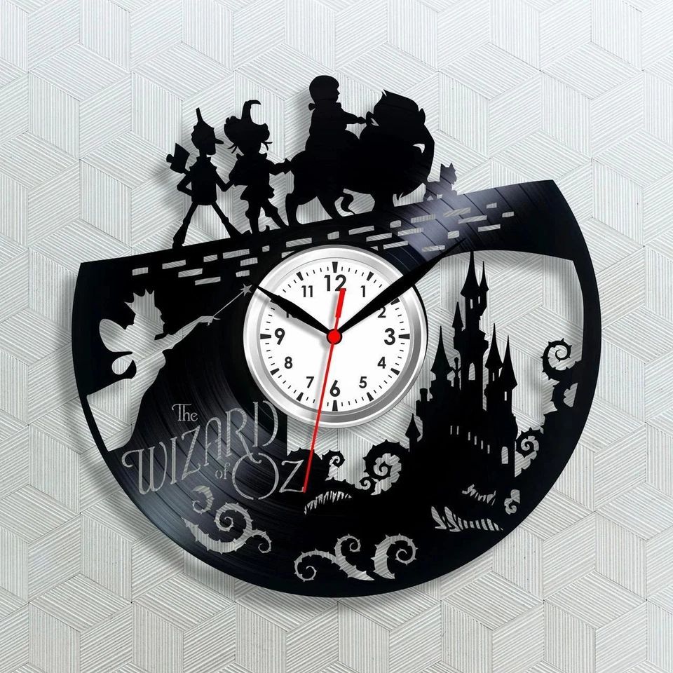 Reloj de Pared Mago de Oz Reloj de Disco Regalo Decoración Cuento de Hadas Fantasía Habitación de Niños Foto 1 de 1