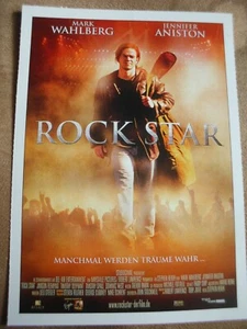 Rock Star ♦ 2001 ♦ Filmkarte Cinema - Mark Wahlberg Jennifer Aniston - Bild 1 von 1