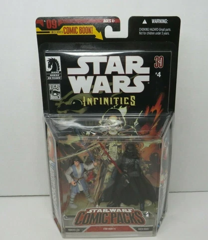 Princess Leia & Darth Vader STAR WARS Legacy Comic 2 Pack MOC #09 Cover