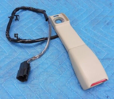 Cinturón de seguridad delantero Lexus LS400 hebilla bronceado 1998 1999 2000 OEM Foto 1 de 4