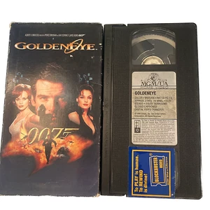 Goldeneye (1995), VHS Movie, MGM Home Video (1996), 1st 007 Bond w/Brosnan Ex BB - Picture 1 of 4
