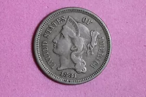 Estate Find 1881 - Three Cent Nickel!! #K49801 - Picture 1 of 2