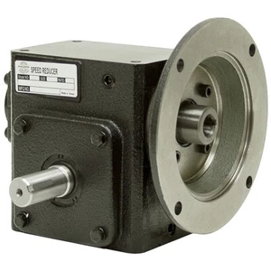 50:1 Right Angle Cast Iron Worm Gear Reducer 0.50 HP 56C Left Output Worldwide - Picture 1 of 3