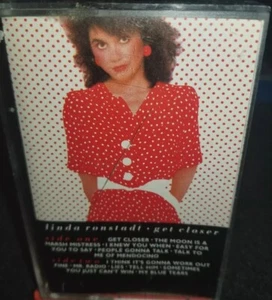 LINDA RONSTADT Get Closer (Cassette Tape) 📼 Oct-1990, Elektra Entertainment VG - Picture 1 of 7
