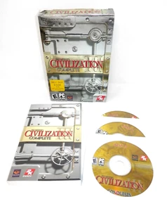 Sid Meiers Civilization III Complete PC 2005 Windows 98/ME/XP/2000 Strategy Game - Picture 1 of 10