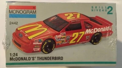 Kit Modelo Coche Monograma McDonald's Thunderbird 2442 1/24 Sellado de Fábrica 1994 Foto 1 de 4
