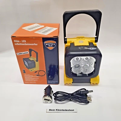 LED Arbeitsscheinwerfer Akku Handleuchte - Bild 1 von 4
