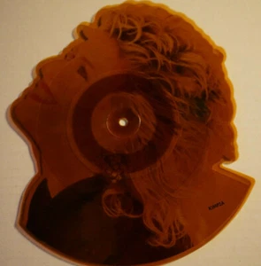 Kim Wilde Rage to Love and The Touch 1987 Shaped Picture Disc Vg++ Oop - Picture 1 of 4