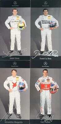DTM 2007 Mercedes-Benz, Konvolut (4) + 1 gratis DTM 2007 *Repro Autogrammkarten* - Bild 1 von 4