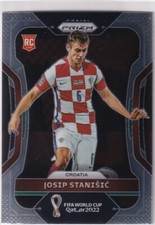 Prizm Soccer World Cup Qatar 2022 Panini No. 58 Josip Stanisic Rookie Card RC
