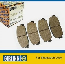 GIRlING BRAKE PAD SET DISC BRAKE  RENAULT LAGUNA/II/Grandtour/Sport/Tourer/III