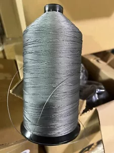 Light Desel Grey Nylon Thread 32 Oz Made in USA by A&E T210 Bonded Nylon - Picture 1 of 2