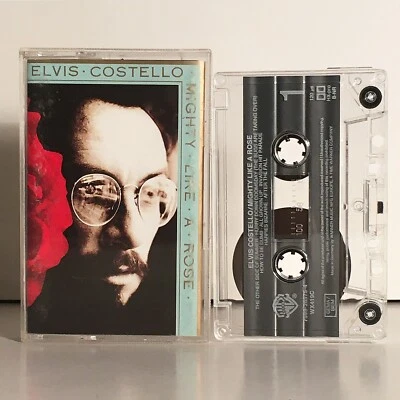 Elvis Costello - Mighty Like A Rose - 1991 Cassette Warner Bros. Records WX 419C - Image 1 of 4