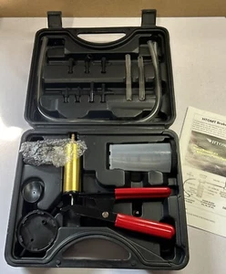 HTOMT 2 in 1 Brake Bleeder Kit Hand Held Vacuum Pump Test Set for Automotive wit - Picture 1 of 9