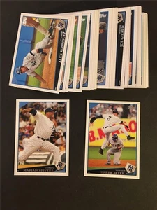 2009 Topps New York Yankees Team Set Series 1 2 Update 46 Cards World Series - Picture 1 of 1