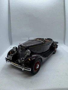 1935 Chevrolet Standard Sports Roadster 1:24 Scale Replica Die Cast POG - Picture 1 of 7