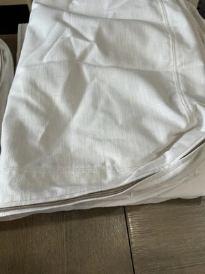 Funda para sofá cama Pottery Barn York Slope Grand Square Arm blanca Foto 1 de 3