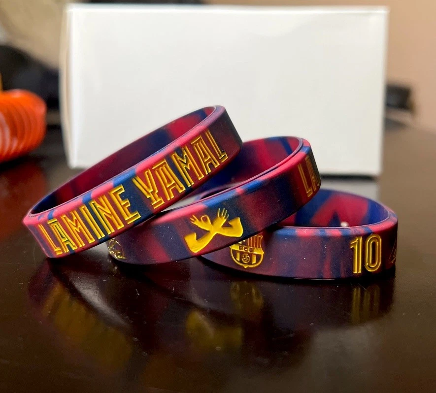 Pulsera de fútbol Lamine Yamal FC Barcelona  Foto 1 de 1