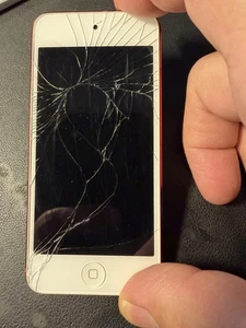 Apple iPod Touch 6th Generation Red  32GB BROKEN SEE DESCRIPTION - Picture 1 of 5