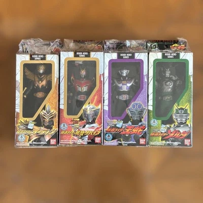 Juego de 4 figuras Kamen Rider Bandai Ryuki Zolda Ouja Ryuki Survive Odin Foto 1 de 4