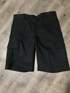 Dickies Relaxed Fit Cargo Black Shorts Size 40 New - Picture 1 of 5