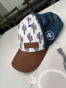 Ariat Women’s Cactus Print Logo Cap  - Picture 1 of 4