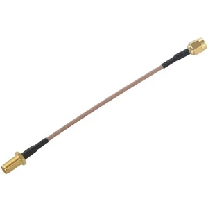 2X( (R) SMA Buchse an Stecker Koaxial Kabel Antennen Adapter 11cm X8T9)2381 - Bild 1 von 9