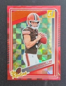 2025 Panini Donruss Dillon Gabriel Optic Preview Red  #316 BROWNS RC - Picture 1 of 2