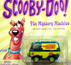 Johnny Lightning Scooby Doo The Mystery Machine Van Cartoon Network RRs Grn Chrm - Picture 1 of 4