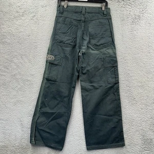 Vintage Lee Pipes Jeans Boys Size Large 29x28 Wide Leg Pockets Baggy Skater Y2K - Picture 1 of 10
