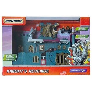 Matchbox Knights Revenge Vehicle Playset with Treasure Ramp Elevator - Picture 1 of 3