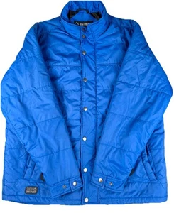 Men’s Dri Duck Gorp Blue Puffer Jacket Size L - Picture 1 of 5