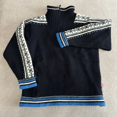 Dale Of Norway Windstopper Fair Isle Suéter Chaqueta Para Hombre Pequeño Deporte Esquí Foto 1 de 4