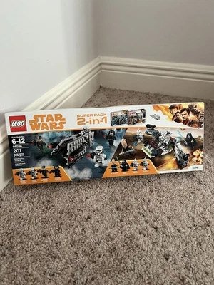 Lego Star Wars Disney 2 en 1 Super Pack Set 66596 Sellado Nuevo en Caja Retirado Foto 1 de 4