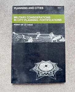 1972 Military Fortifications & Urban Planning | 1st Printing Horst de la Croix - Picture 1 of 10