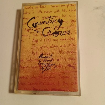 Counting Crows August And Everything After Cassette Tape (1993) Round Here - Image 1 of 4