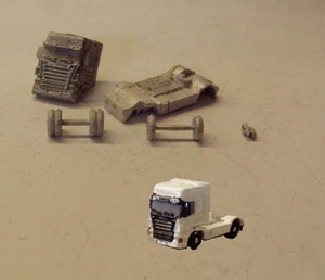 P&D Marsh N Gauge N Scale MV135 Scania Highline 2+4 artic tractor unit kit - Picture 1 of 1