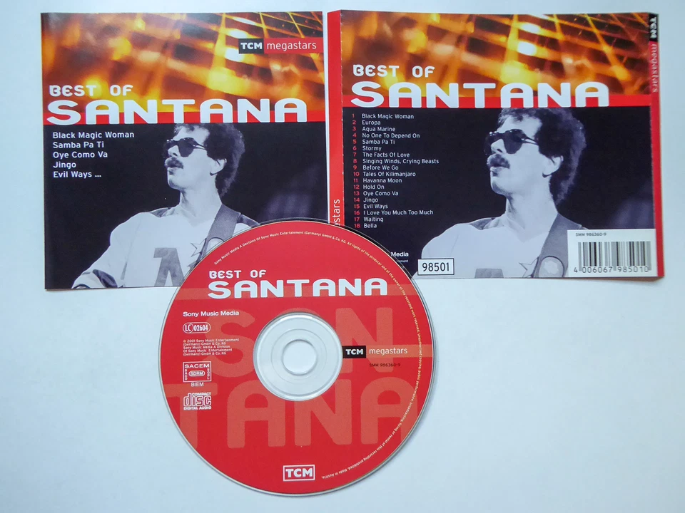 SANTANA <  Best Of (TCM)  > VG+ (CD) - Bild 1 von 1