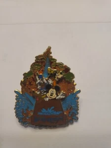 Disney Slider Pin Splash Mountain Mickey Mouse Pluto Donald Duck Goofy 2002 RAR - Bild 1 von 3