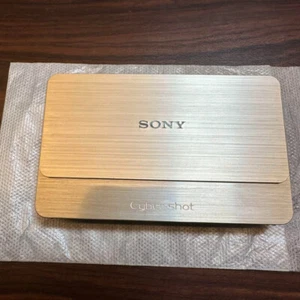 SONY Cyber-shot DSC-T700 Digital Camera Touch Screen Sharpness Control Gold - Picture 1 of 10