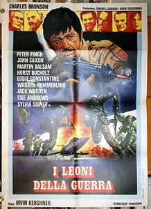 manifesto 2F film I LEONI DELLA GUERRA - RAID ON ENTEBBE Charles Bronson - Imagen 1 de 1