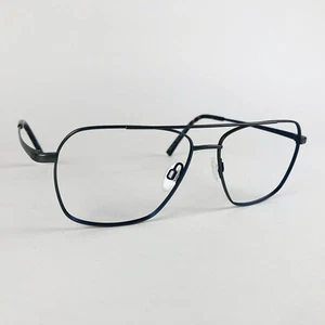 SPECSAVERS eyeglasses SATIN GREY SQUARE PILOT glasses frame MOD: 108 32259469 - Picture 1 of 13