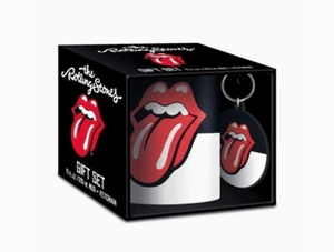 Rolling Stones Tasse+Schlüsselanhänger Tongue / Zunge Keramik Geschenkset - Bild 1 von 1