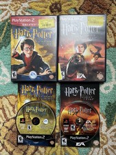 Lot of 2 PS2 Harry Potter Games Chamber of Secrets Goblet Of Fire PlayStation 2