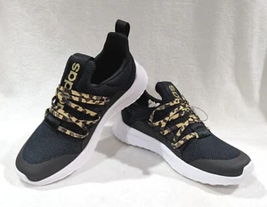 adidas Lite Racer Adapt 5.0 K Black Camo Girl's Sneakers - Size 3 NWB HQ6384 - Picture 1 of 9
