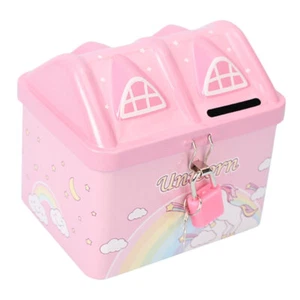 1PC Girls Metal Piggy Bank Alcancías Para Niñas for Boys Decorative Toddler - Picture 1 of 9